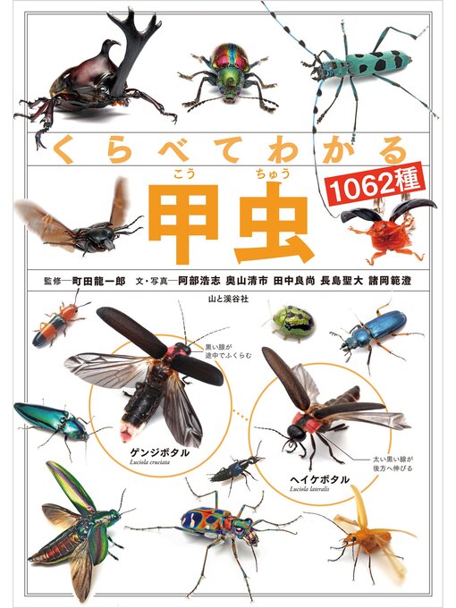 町田龍一郎作のくらべてわかる甲虫1062種の作品詳細 - 貸出可能